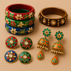 💎 Lac Jewelry & Accessories — Handcrafted Elegance from Jaipur